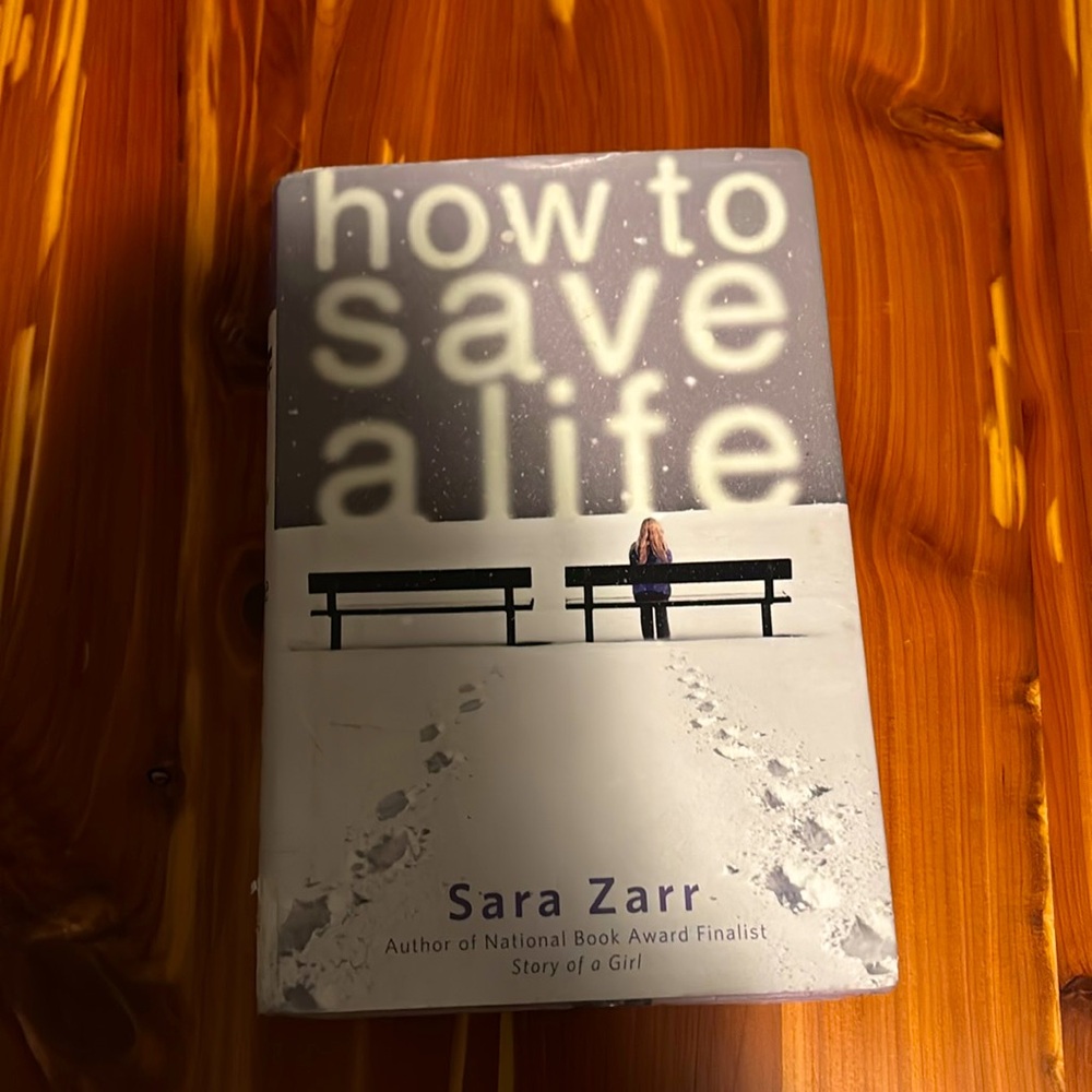 How to save a life book